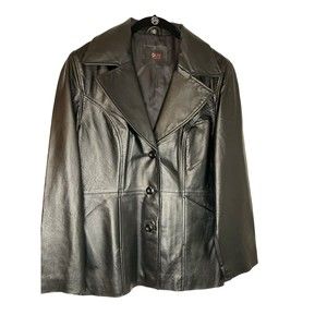 Deni Moda‎ Leather Jacket Women’s Medium